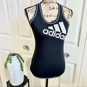 Adidas black tank